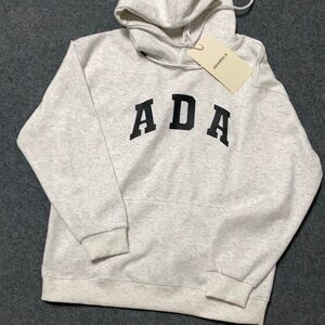 ADA Oversized Light Grey Melange size small